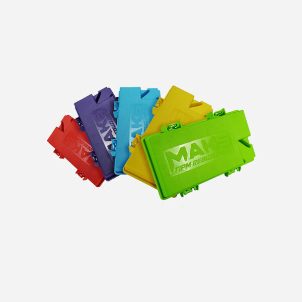 MAKS limited-edition Signature Series colored TIPM lids